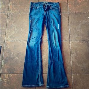 BKE denim wide leg jeans 👖